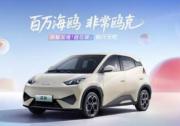 比亞迪海鷗全球熱銷超100萬輛！加推自在版車型，售價7.88萬元